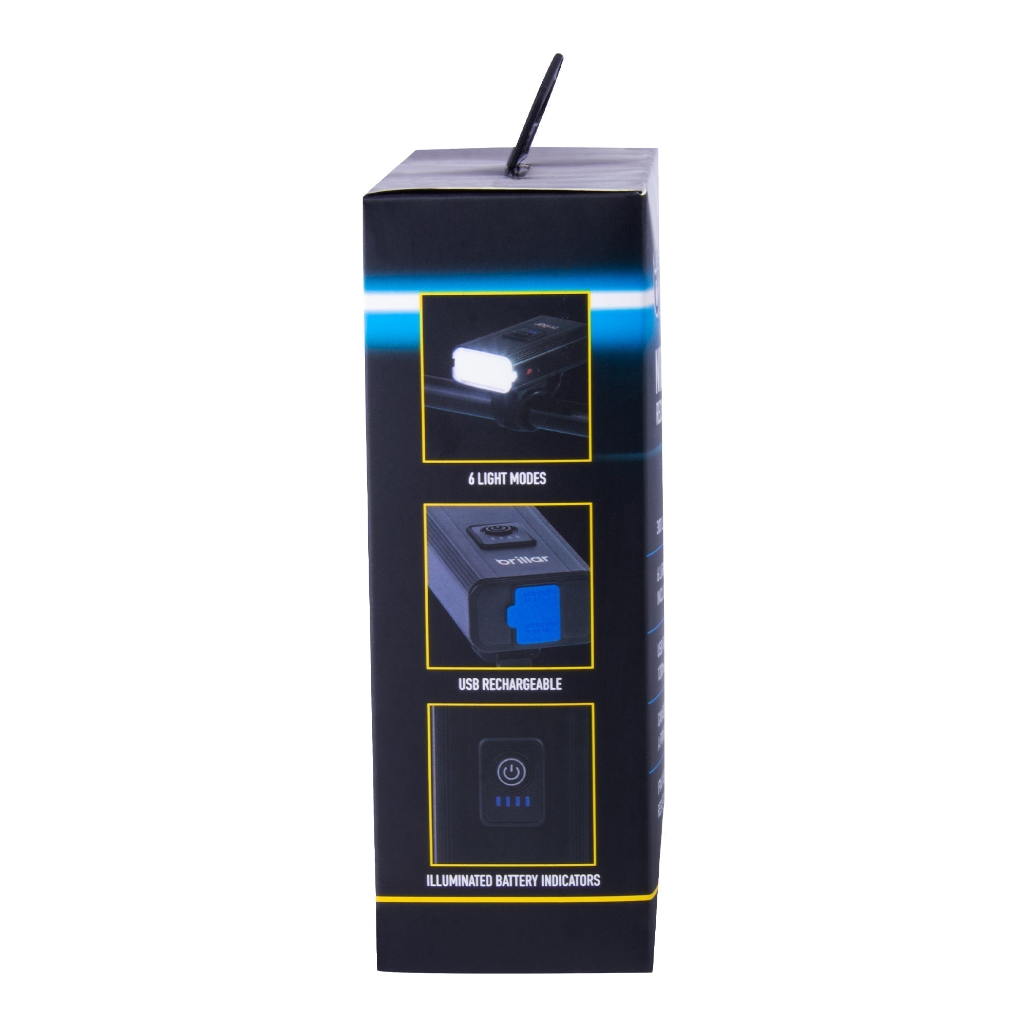 Night Rider - 300 Lumen Rechargeable Multifunctional Bike Light--Brillar